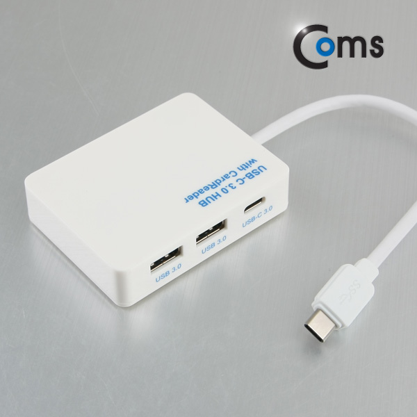 Coms USB 3.1 카드리더기(Type C), USB 2Port/MicroSD/SD/SD/MS