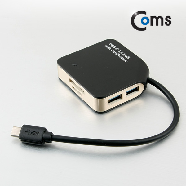 Coms USB 3.1 카드리더기 (USB 3.0/외장형), All in 1 / USB 3.0 허브