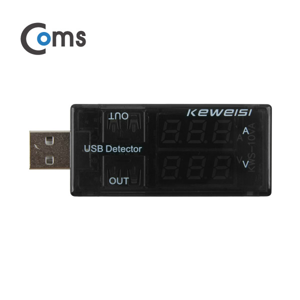 Coms USB 테스터기(전류/전압) 측정