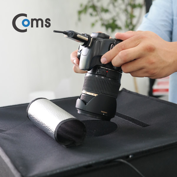 Coms 휴대용 미니 촬영스튜디오 Box(소) / LED 996 Lux / 40 x 40cm