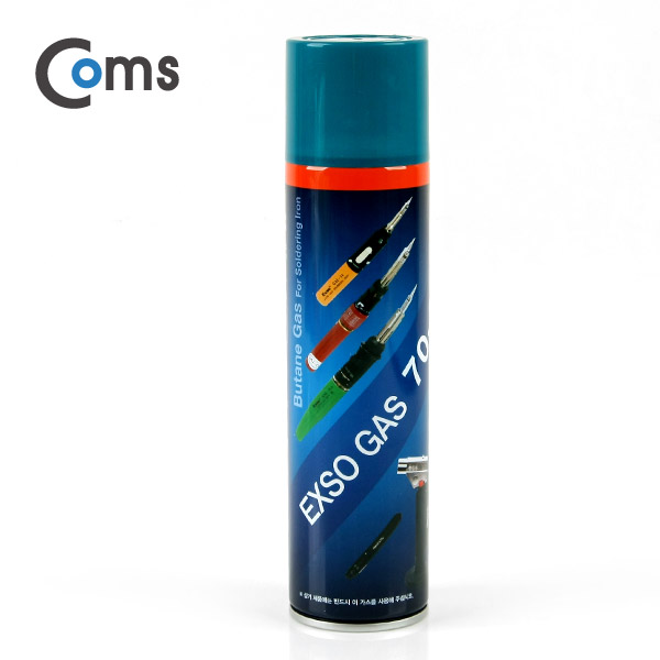Coms 엑소 가스(GAS) 부탄가스 70-59 충전용 265cc / 인두기용/가스글루건