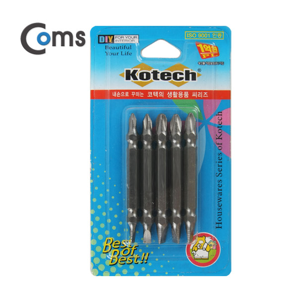 Coms 코텍스 일반비트(K-1892) 5P, 탄소강