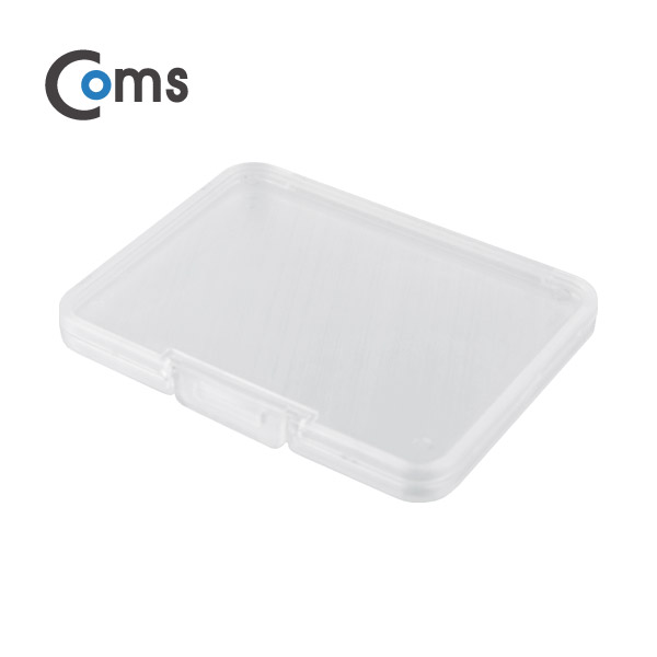 Coms 다용도 메모리 카드 케이스(50x65mm) SD메모리 케이스/6mm(투명)