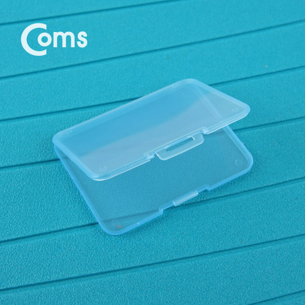 Coms 다용도 메모리 카드 케이스(50x65mm) SD메모리 케이스/4mm(블루)