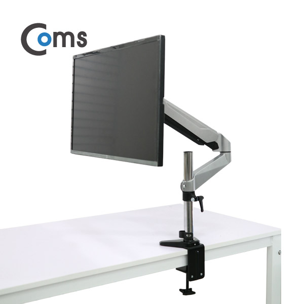 Coms 모니터 거치대 / 회전 삼관절 ARM형, 8kg(상하좌우)