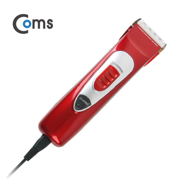 Coms 이발기(RFCD-3600) 충전용 / 레드 색상 / 바리깡