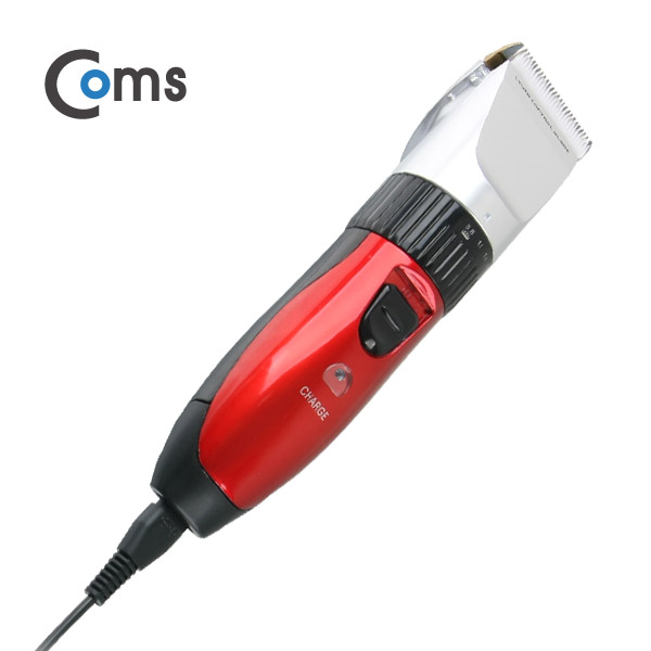 Coms 이발기(RFCD-3100) 충전용 / 고급형  / 레드 색상 / 바리깡