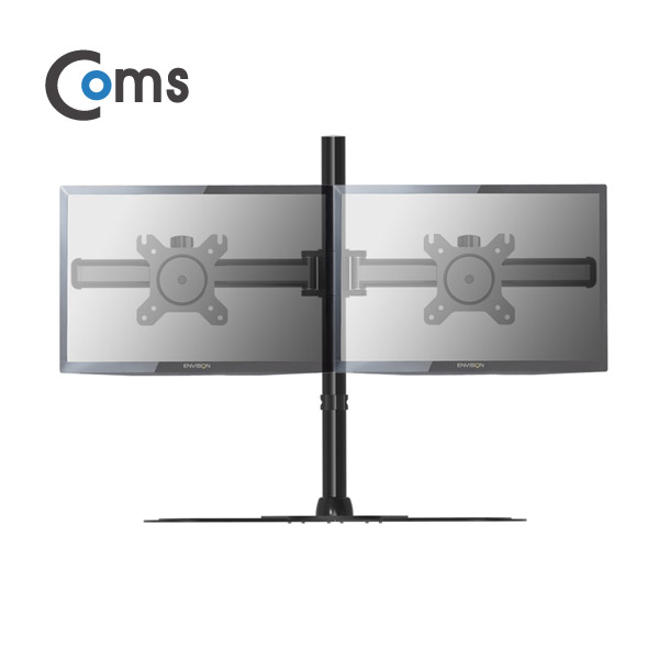 Coms 듀얼 모니터 거치대 (자유배치형) / 일관절형, 1개당 최대하중 5kg