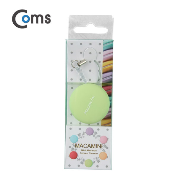 Coms 스마트폰 LCD 크리너 (마카롱), Green