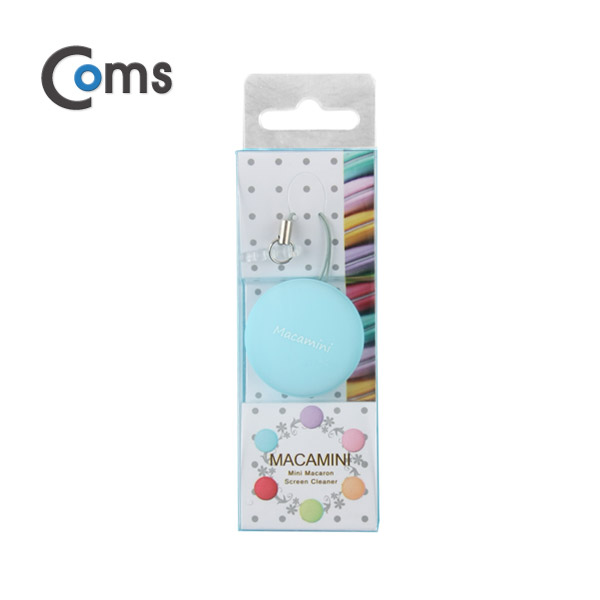 Coms 스마트폰 LCD 크리너 (마카롱), Sky Blue
