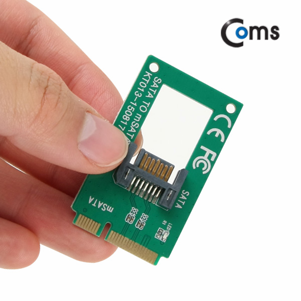 Coms SATA 컨버터(SATA to Msata) PCB 타입 SATA 7Pin