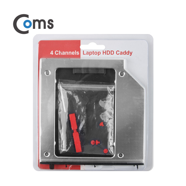 Coms 노트북용 멀티부스트 9.5mm SATAIII 2.5형 (LED,제조사별 선택 스위치)