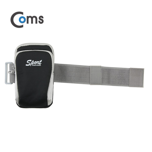 Coms 레저용 포켓, 찍찍이 고정(5.5형용) Black