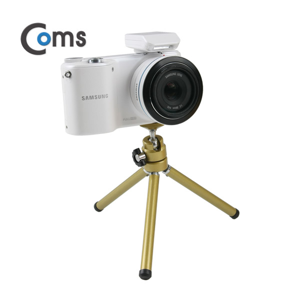 Coms 미니 삼각대, 2단 (스마트폰 가이드 포함)