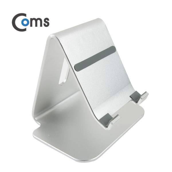 Coms 태블릿 거치대(알루미늄/ Silver), 고정식
