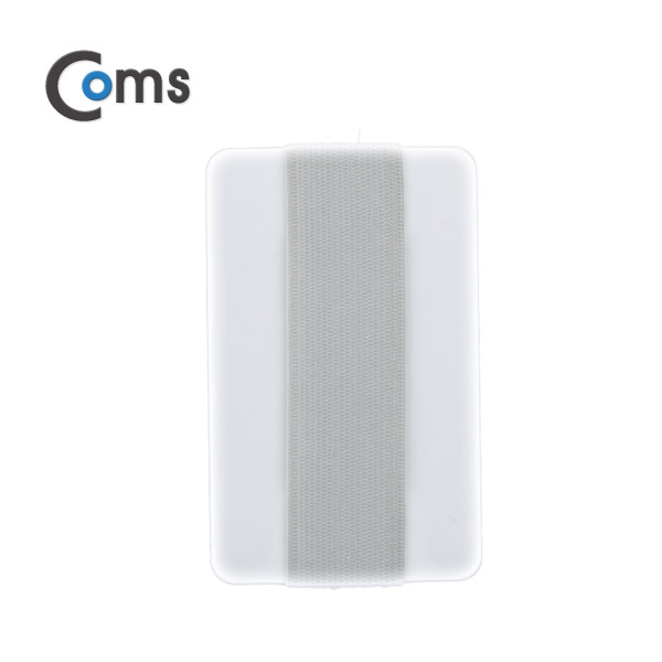 Coms 스마트폰 그립패드, White, 핑거Grip/CSP-003