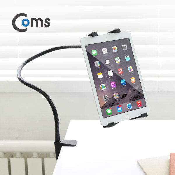 Coms 태블릿 거치대, 침대/탁상용, Black