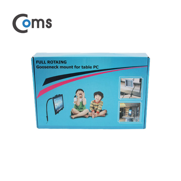 Coms 태블릿 거치대, 침대/탁상용, Black