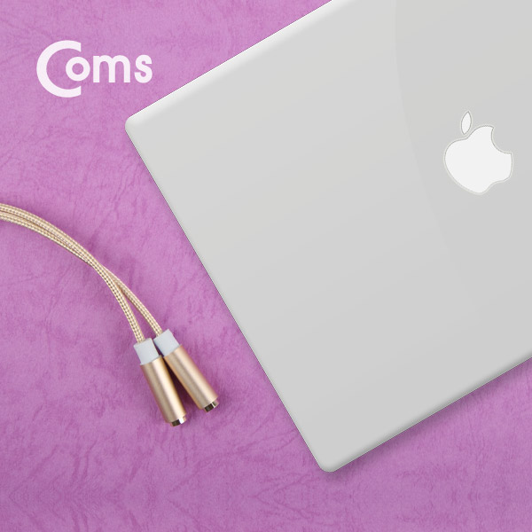 Coms 스테레오 젠더 Y형(3.5 M/F*2) 26cm