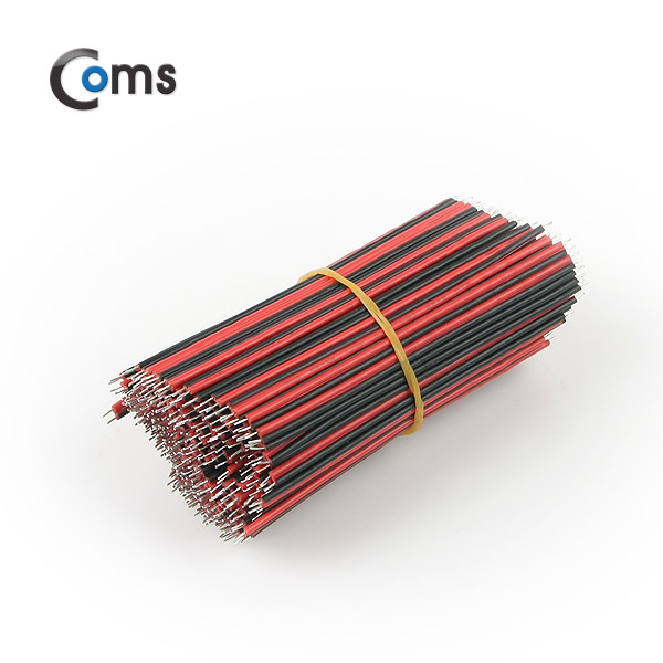 Coms 점퍼 / 점퍼선 케이블, 묶음(200ea)/Black-Red 2선/10cm