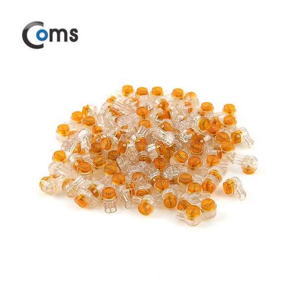 Coms 접속 단자 2핀 100EA(노랑)