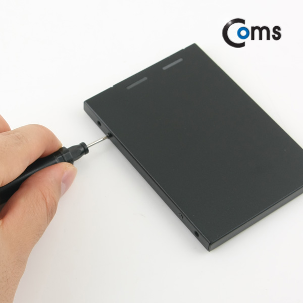 Coms SATA 컨버터(mSATA to SATA) Black/Metal 케이스