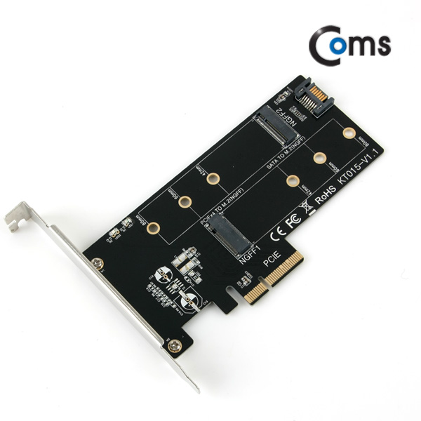 Coms SATA 컨버터(M.2 to PCIE + M.2 to SATA)
