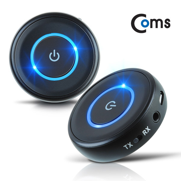 Coms 휴대용 블루투스 송수신기/멀티페어링 지원, 블루투스 / BTR212