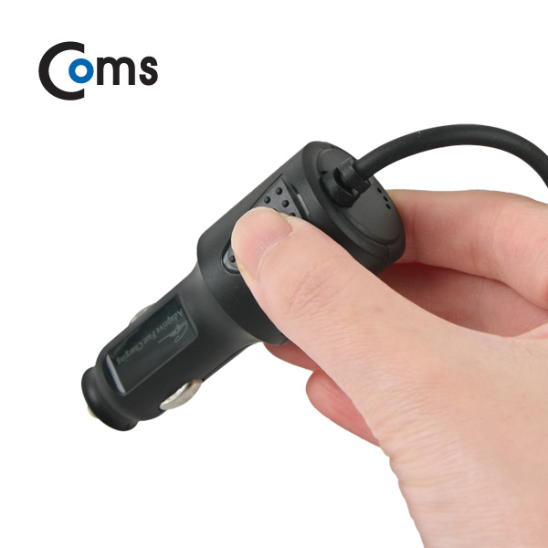 Coms 차량용 고속 충전기 (USB 3.1/Type C) /퀵차지 QC 2.0 지원/2.0A/스프링