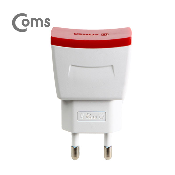 Coms G POWER 가정용 5V/2A 충전기 USB 2포트/화이트 / Micro5핀(1.2M) 케이블포함