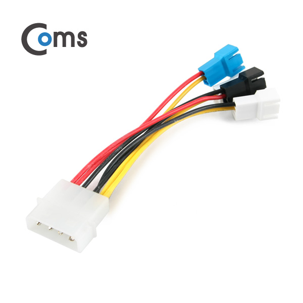 Coms 전원(12V) 젠더 Y형, 쿨러 3Px4