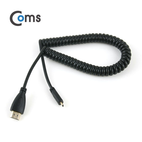 Coms HDMI/HDMI(Micro) 케이블 스프링 30cm ~ 1M