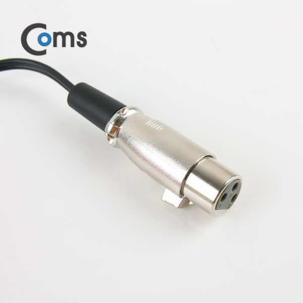 Coms 캐논 변환 케이블(Y형), 30cm 캐논(F)/6.3 Mono(M)x2