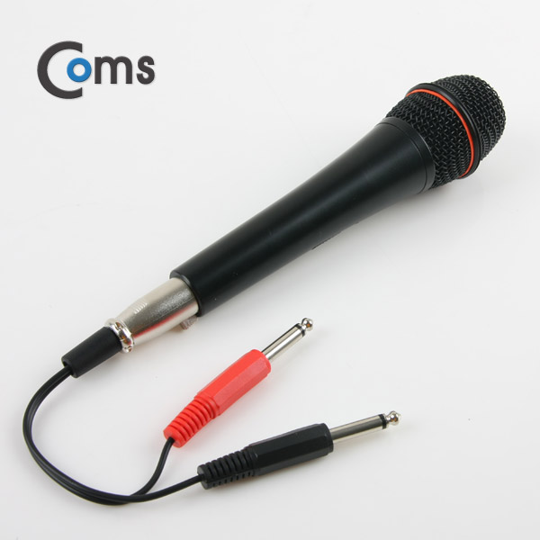 Coms 캐논 변환 케이블(Y형), 30cm 캐논(F)/6.3 Mono(M)x2