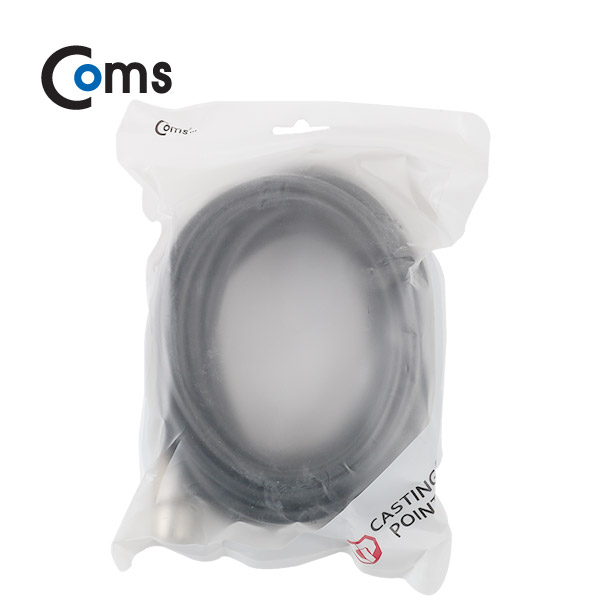Coms 캐논(F)/6.3 Mono(M) 케이블 5M - 3P Mic(F)/6.3 Mono(M)