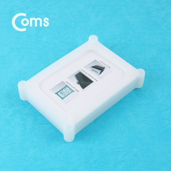 Coms 하드디스크 방진패드 - 3.5인치 하드디스크용 / White / HDD