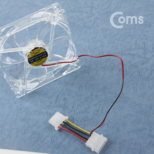 Coms 쿨러 CASE (120mm) 투명