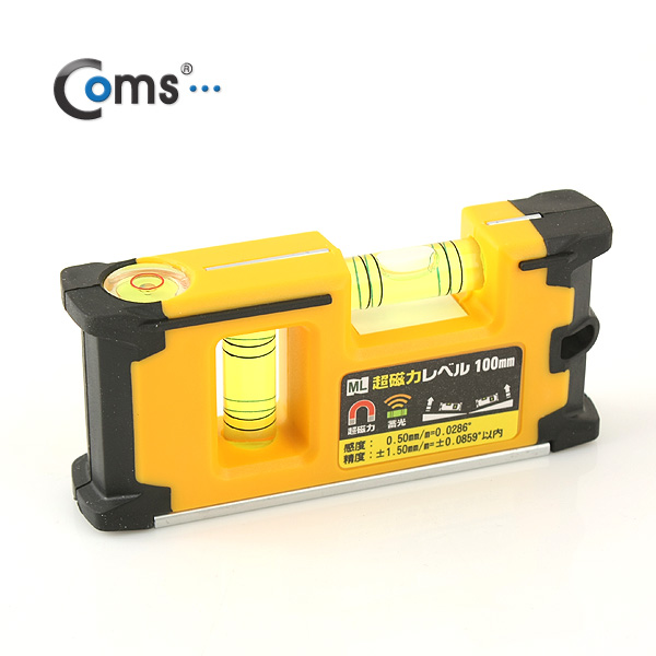 Coms 툴웨이 자석수평 (k) / 100mm, 4형