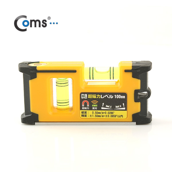 Coms 툴웨이 자석수평 (k) / 100mm, 4형