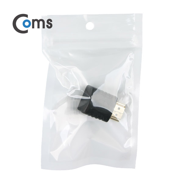 Coms HDMI 젠더(연장 M/F, 꺾임형(꺽임)) 상향 90도