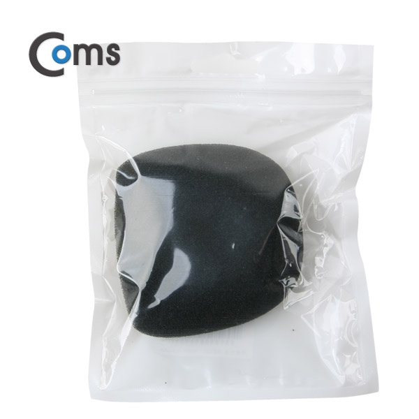 Coms 마이크 스폰지 커버(솜), 검정
