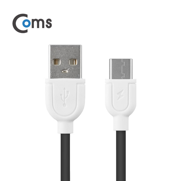 Coms USB 3.1 케이블 (Type C) USB 2.0 A(M)/C(M) 20cm, Black