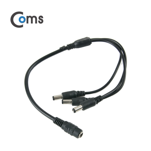 Coms DC 전원 분배기, 3분배/5.5V - DC(F) to DC(M) * 3