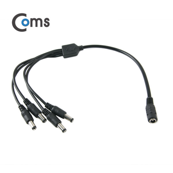Coms DC 전원 분배기, 4분배/5.5V - DC(F) to DC(M) * 4
