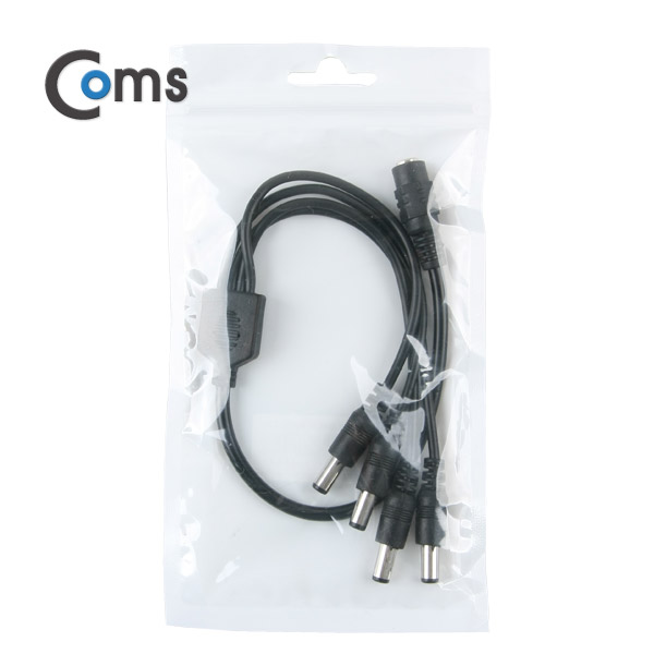 Coms DC 전원 분배기, 4분배/5.5V - DC(F) to DC(M) * 4