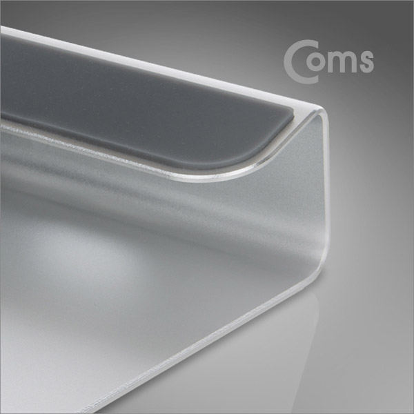 Coms 노트북 알루미늄 메탈 스탠드/받침대(11-15형형)/각도 18도