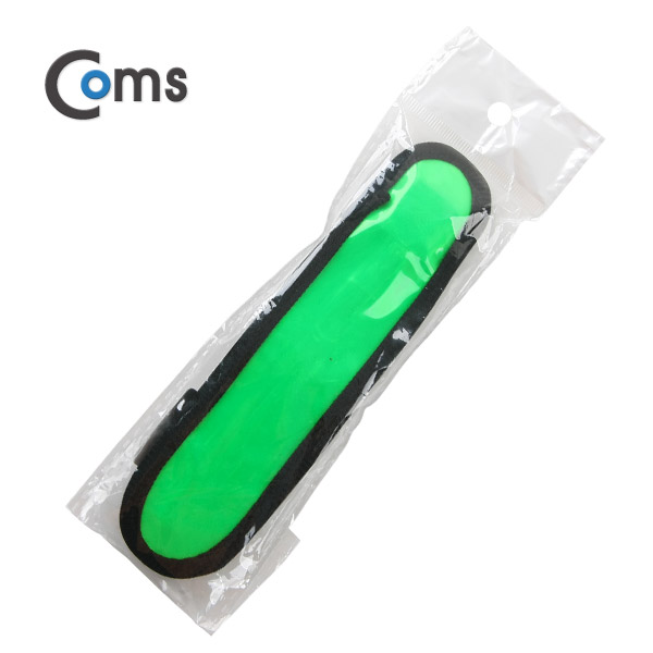 Coms 안전 형광밴드(LED) 15cm, Green