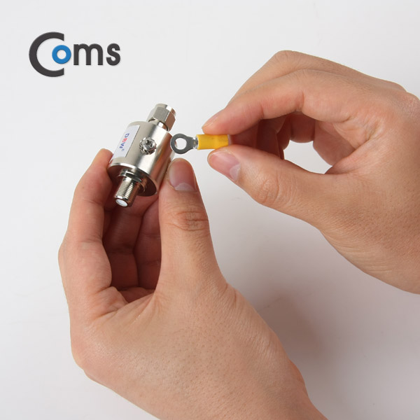 Coms 안테나 젠더 접지연결(M/F)