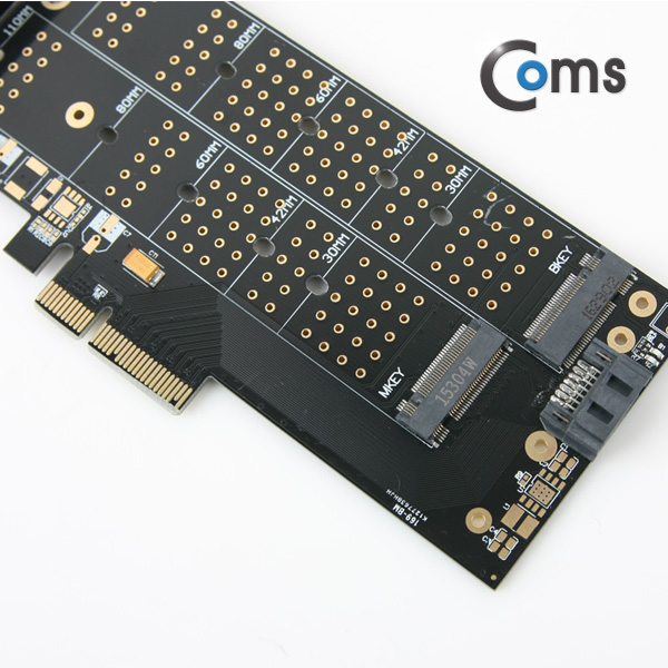 Coms SATA 변환 카드(M.2+SATA), PC 브라켓/PCI Express 변환