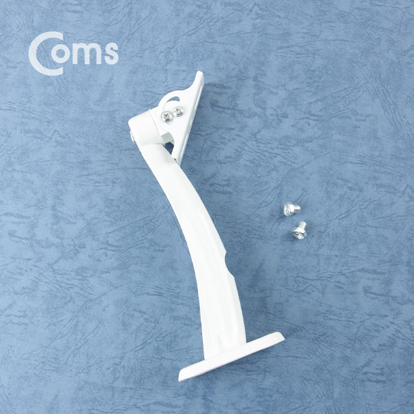 Coms CCTV용 거치대(White), Metal/1관절, 17cm/Arm형
